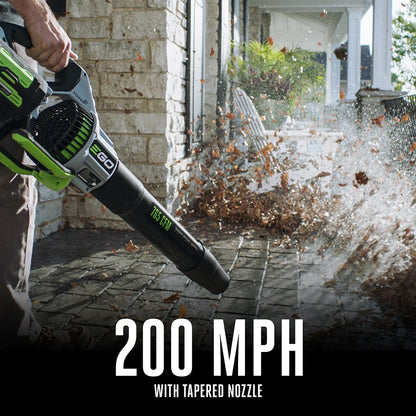 EGO POWER+ 765 CFM Variable-Speed 56-Volt Lithium-ion Cordless Leaf Blower with Shoulder Strap, 5.0Ah Battery and Charger Included