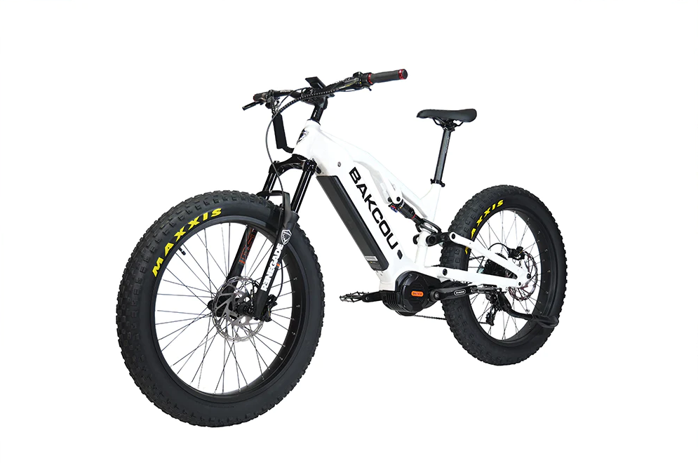 BAKCOU Scout Full Suspension Electric Hunting Bike