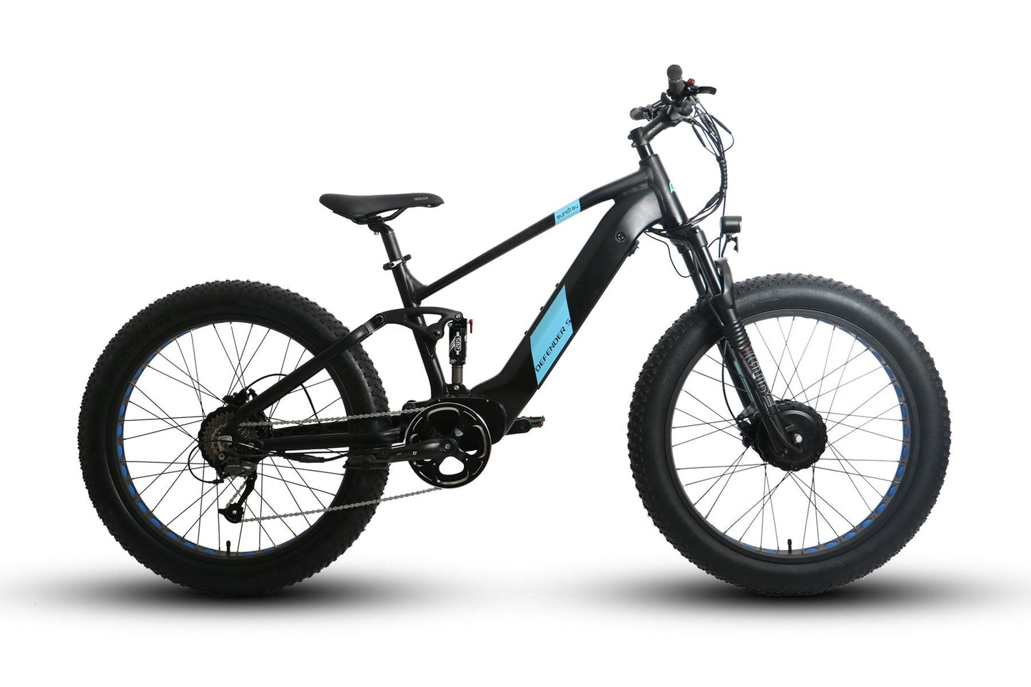 EUNORAU Defender S AWD - Dual Suspension Electric Fat Tire Bike