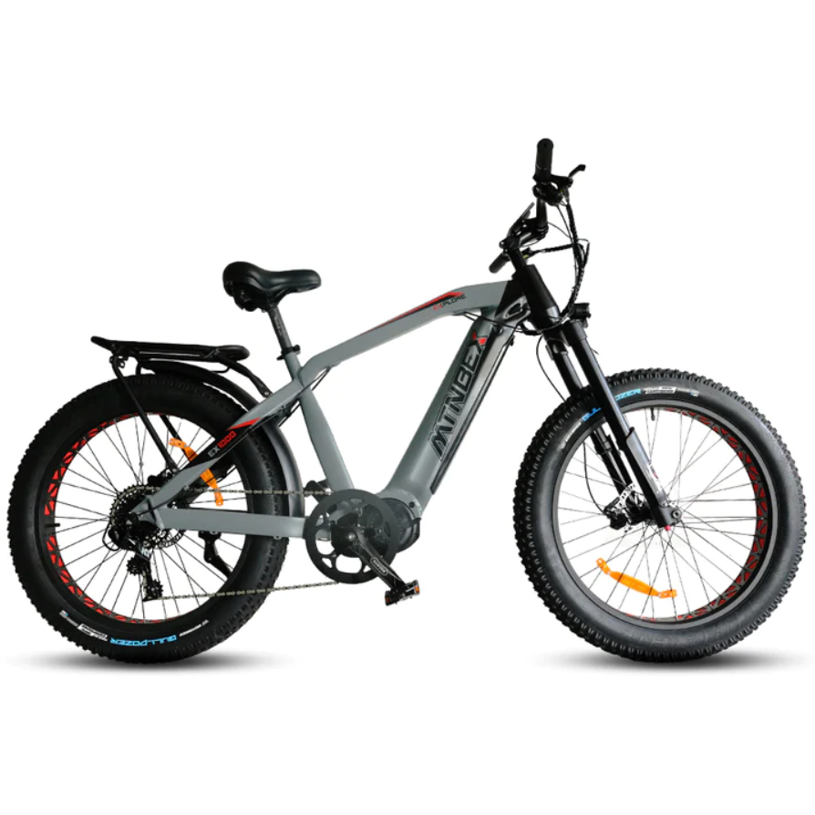 MTNBEX Explore - EX1000 Mid Drive Fat Tire Electric Hunting Bike