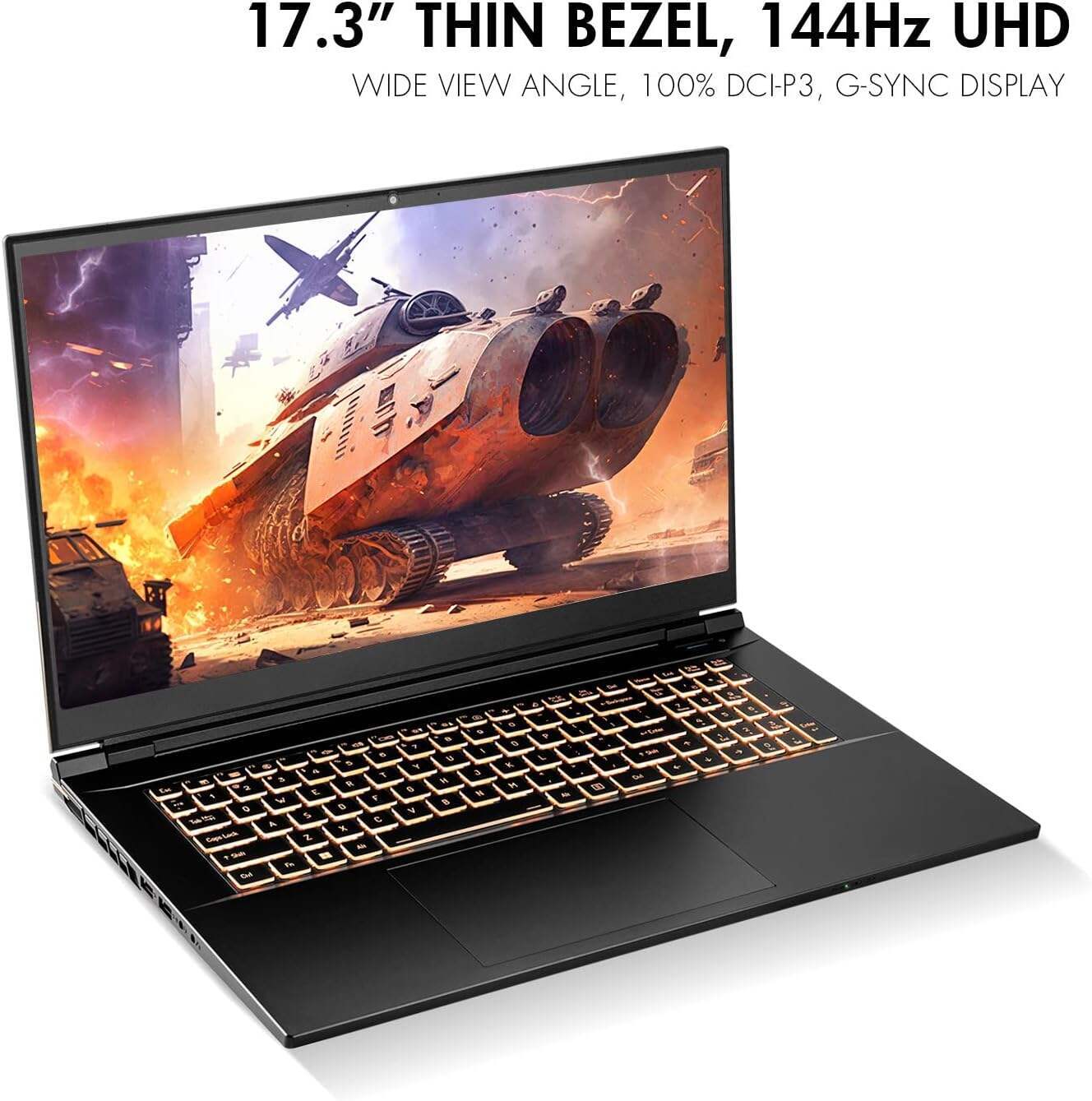 2024 Gaming Laptop, 17.3 Inch QHD 240Hz 100% DCI-P3 G-Sync, Intel i9-13900HX, RTX 4070 8GB, 64GB RAM, 2TB Gen4 NVMe SSD, Win 11