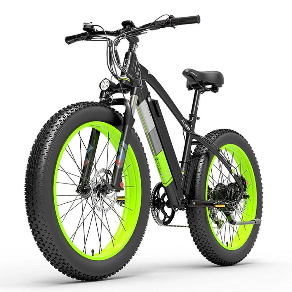 Lankeleisi XC4000 1000W Elektro Fat Tire 17.5Ah E Mountainbike EMTB E-Bike