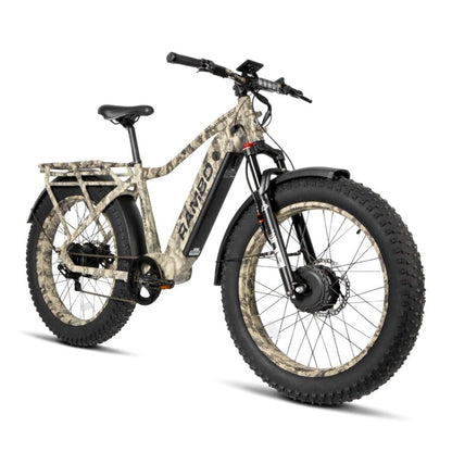 Rambo Megatron 3.0 X2 1000W AWD Electric Hunting Bike