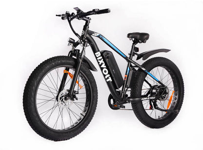 Fat Tire E-Mountainbike Pedelec All Terrain Electric Bike 80 Nm Removable Battery