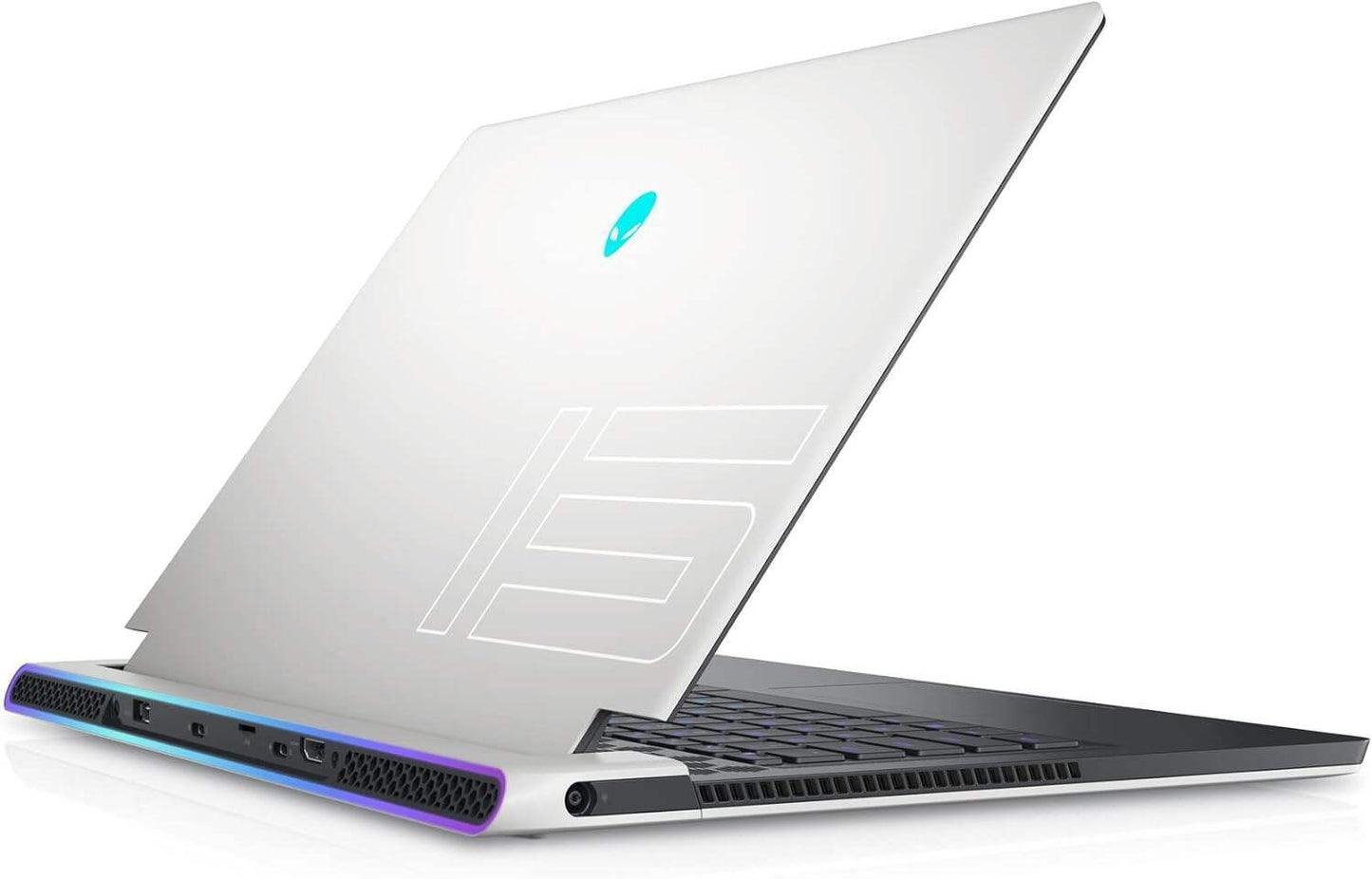 Alienware X15 R2 Gaming Laptop - 15.6-inch FHD 360Hz 1ms Display, Intel Core i7-12700H, 16GB RAM, 512GB SSD, NVIDIA GeForce RTX 3070Ti 8GB GDDR6, USB-C, WiFi 6, Bluetooth, Windows 11 Home - White