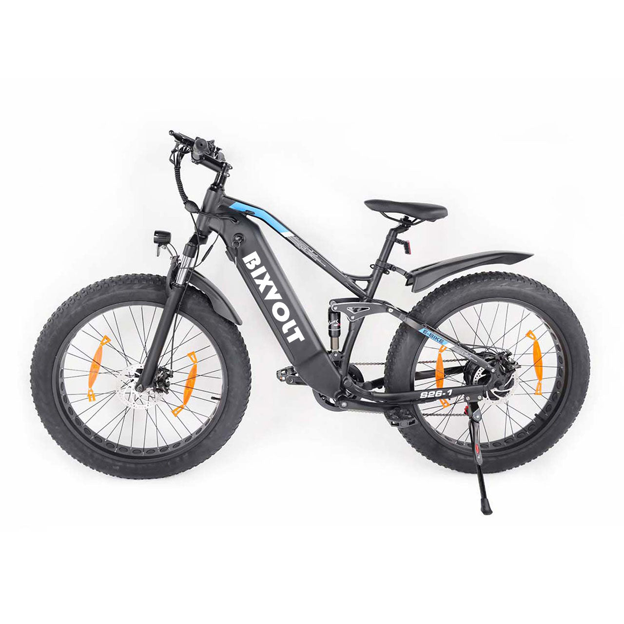 Fat Tire E-Mountainbike Pedelec All Terrain Electric Bike 95 Nm Removable Battery