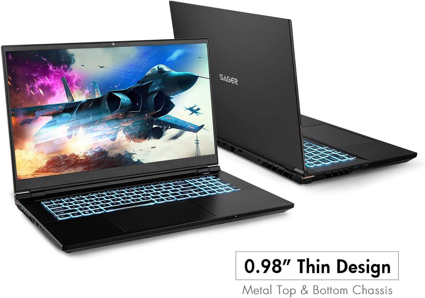 2024 Gaming Laptop, 17.3 Inch QHD 240Hz 100% DCI-P3 G-Sync, Intel i9-13900HX, RTX 4070 8GB, 64GB RAM, 2TB Gen4 NVMe SSD, Win 11