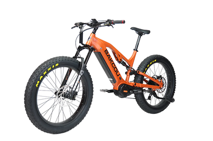 BAKCOU Scout Full Suspension Electric Hunting Bike