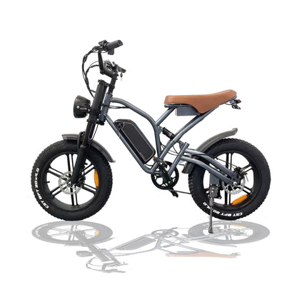 🔥LIMITED TO 37 PIECES ONLY,JANSNO Electric Bike 20" X 4.0 Adult Electric Bike All Terrain Electric Bike 100 Nm 14Ah Removable Battery