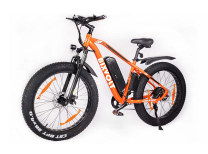 Fat Tire E-Mountainbike Pedelec All Terrain Electric Bike 80 Nm Removable Battery