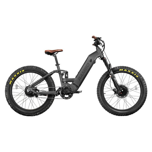 Rambo Hellcat 1000W AWD Full Suspension Electric Hunting Bike