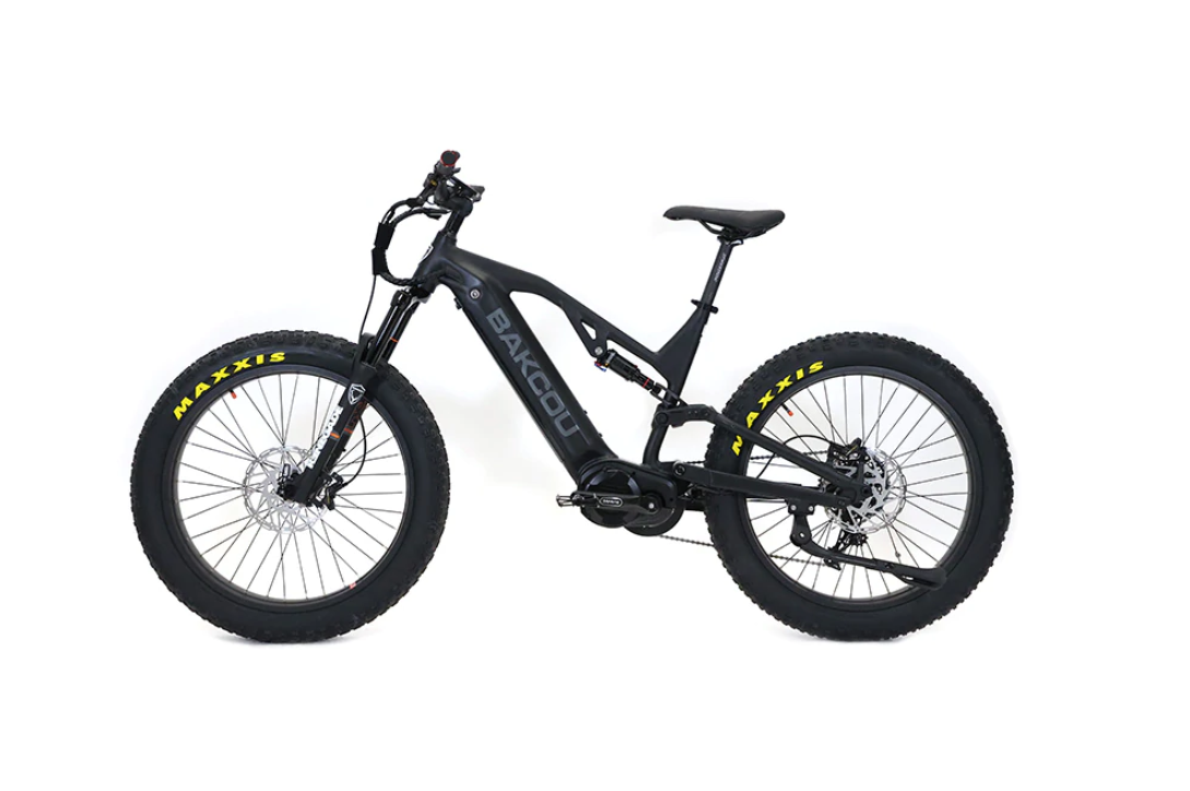 BAKCOU Scout Full Suspension Electric Hunting Bike