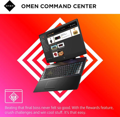 OMEN by HP 2019 17-Inch Gaming Laptop, Intel i7-9750H, NVIDIA GeForce RTX 2070 (8 GB), 16 GB RAM, 512 GB Solid-State Drive, VR Ready, Windows 10 Home (17-cb0080nr, Shadow Black)