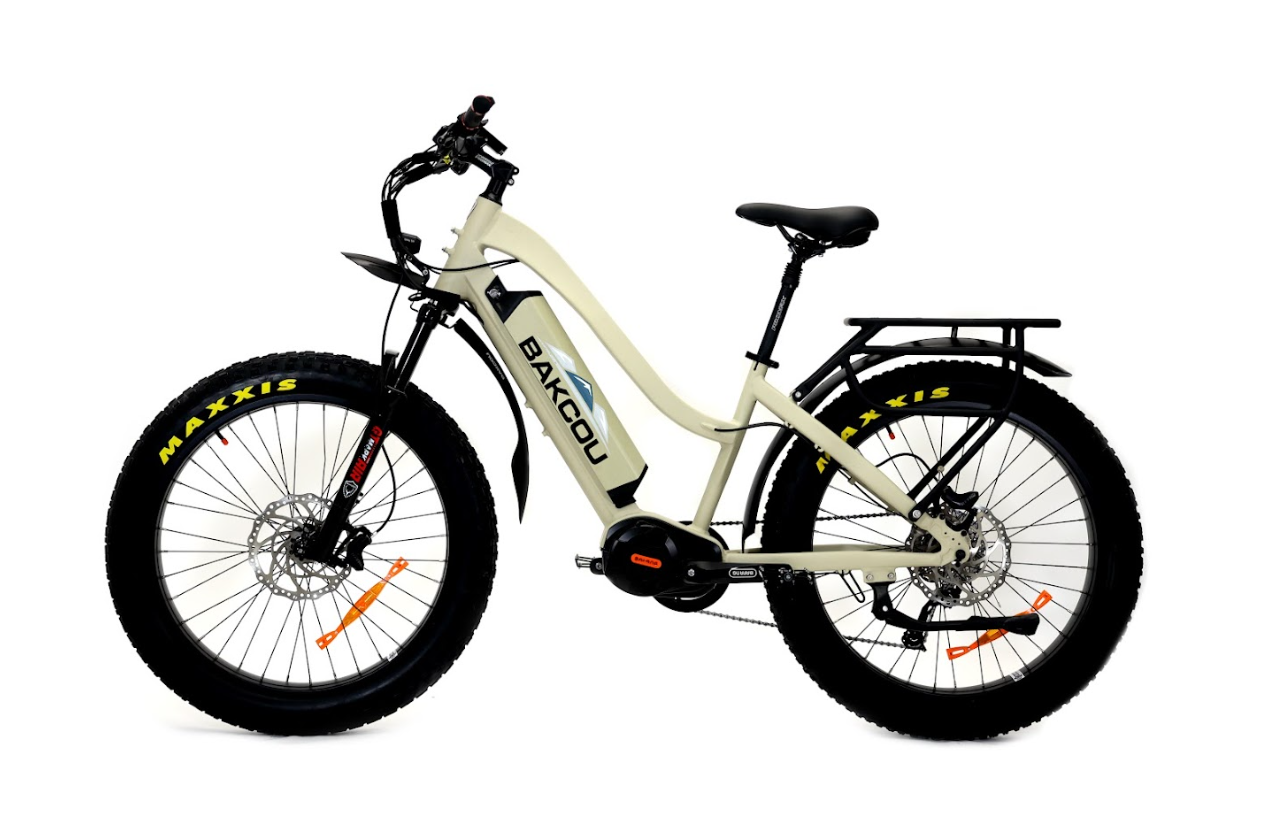 BAKCOU Mule Step Through 26" Electric Hunting Bike