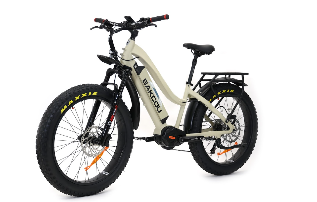 BAKCOU Mule Step Through 26" Electric Hunting Bike