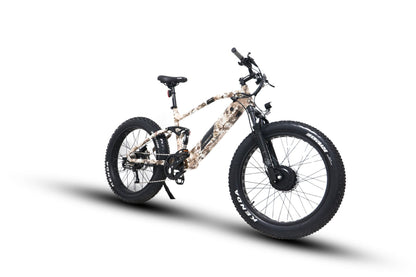 EUNORAU Defender S AWD - Dual Suspension Electric Fat Tire Bike