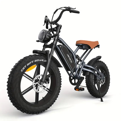 🔥LIMITED TO 37 PIECES ONLY,JANSNO Electric Bike 20" X 4.0 Adult Electric Bike All Terrain Electric Bike 100 Nm 14Ah Removable Battery