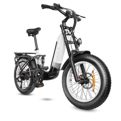 Step-through Full Suspension Electric Bike