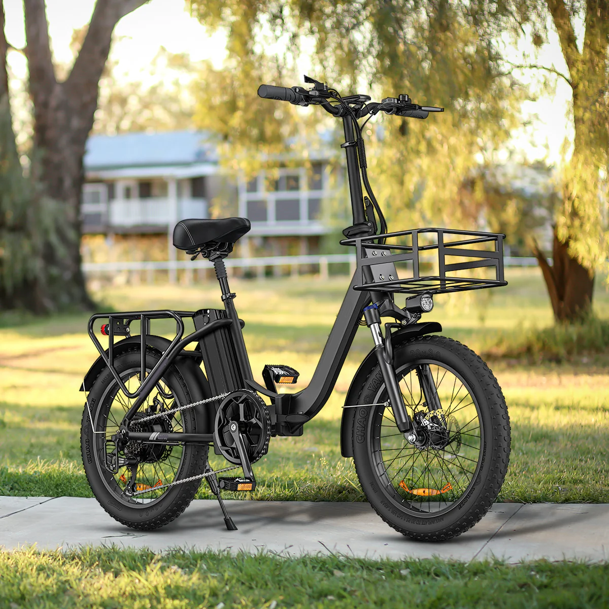 🔥LIMITED TO 16 PIECES ONLY, FIIDO T1 Cargo Electric Bike with 750W Motor 48V 20AH Battery 20*4.0 Inch Fat Tire Ebike Scooter