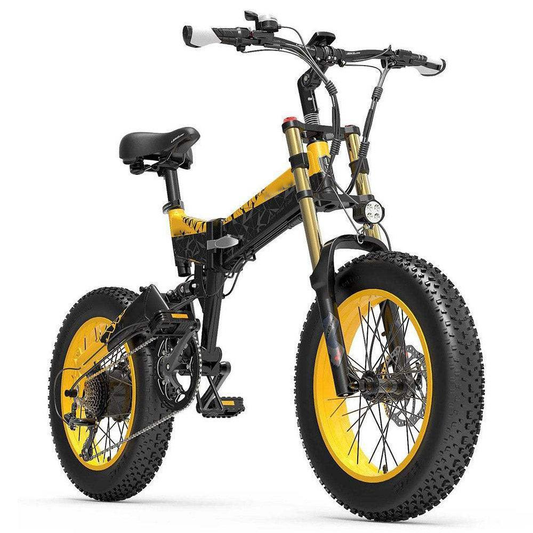 LANKELEISI X3000plus 1000w Electric Bicycle Snow Bike 48v 17.5ah Battery Ebike 20 Inch Fat Tire Electric Folding Bike