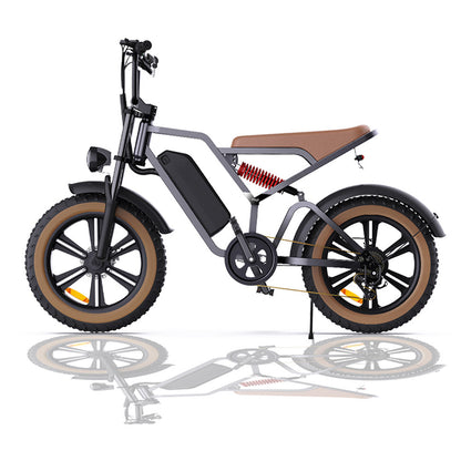 Fat Tire E-Mountainbike Pedelec All Terrain Electric Bike 100 Nm 18Ah Removable Battery