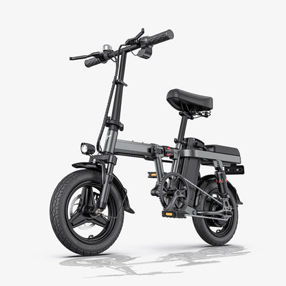 Adults E-Bike 630W Peak Motor Electric Bike Folding City Commuter Bicycle 42V 2A