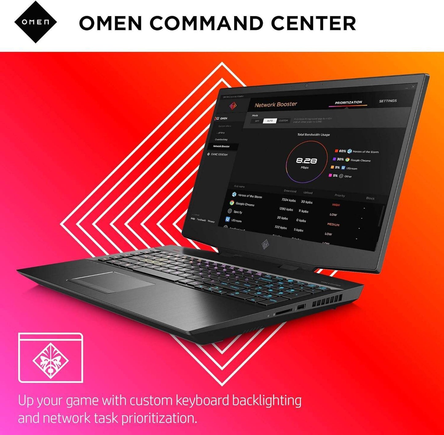 OMEN by HP 2019 17-Inch Gaming Laptop, Intel i7-9750H, NVIDIA GeForce RTX 2070 (8 GB), 16 GB RAM, 512 GB Solid-State Drive, VR Ready, Windows 10 Home (17-cb0080nr, Shadow Black)