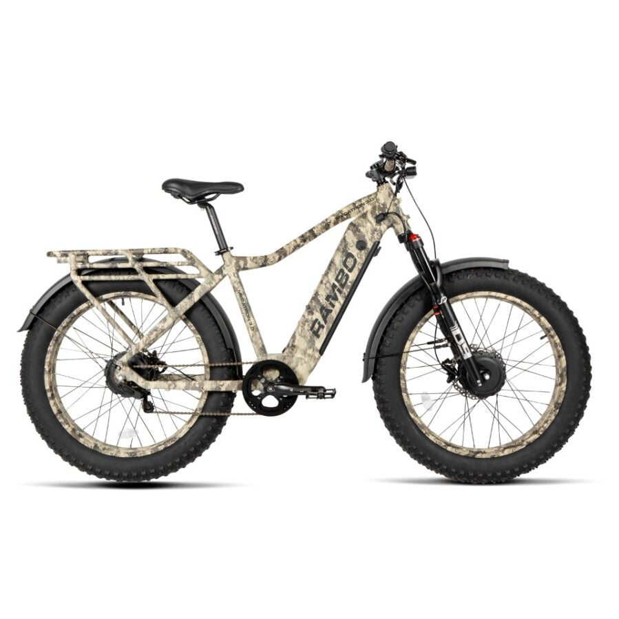 Rambo Megatron 3.0 X2 1000W AWD Electric Hunting Bike