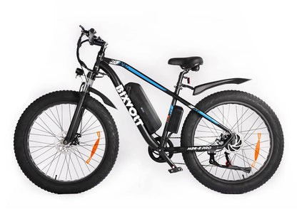 Fat Tire E-Mountainbike Pedelec All Terrain Electric Bike 80 Nm Removable Battery