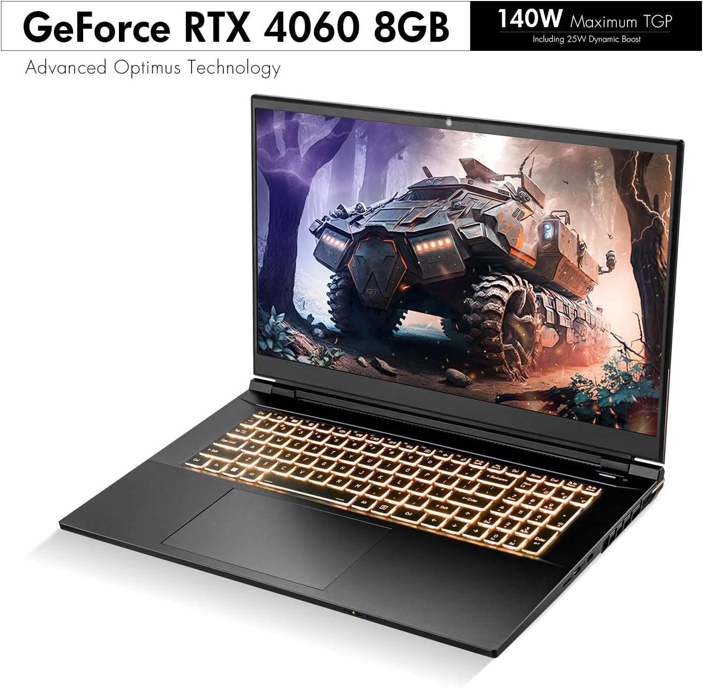 2024 Gaming Laptop, 17.3 Inch QHD 240Hz 100% DCI-P3 G-Sync, Intel i9-13900HX, RTX 4070 8GB, 64GB RAM, 2TB Gen4 NVMe SSD, Win 11