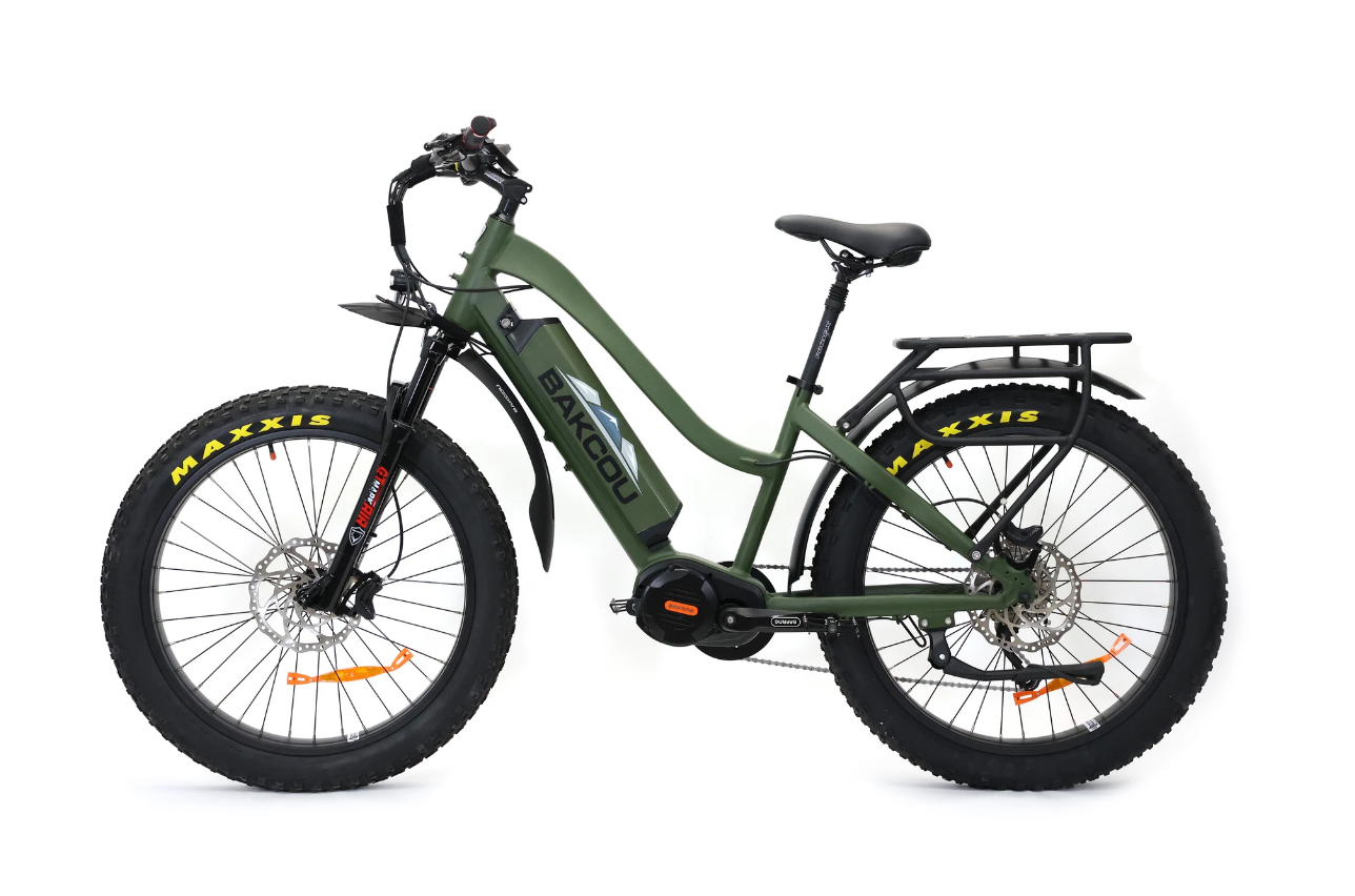 BAKCOU Mule Step Through 26" Electric Hunting Bike